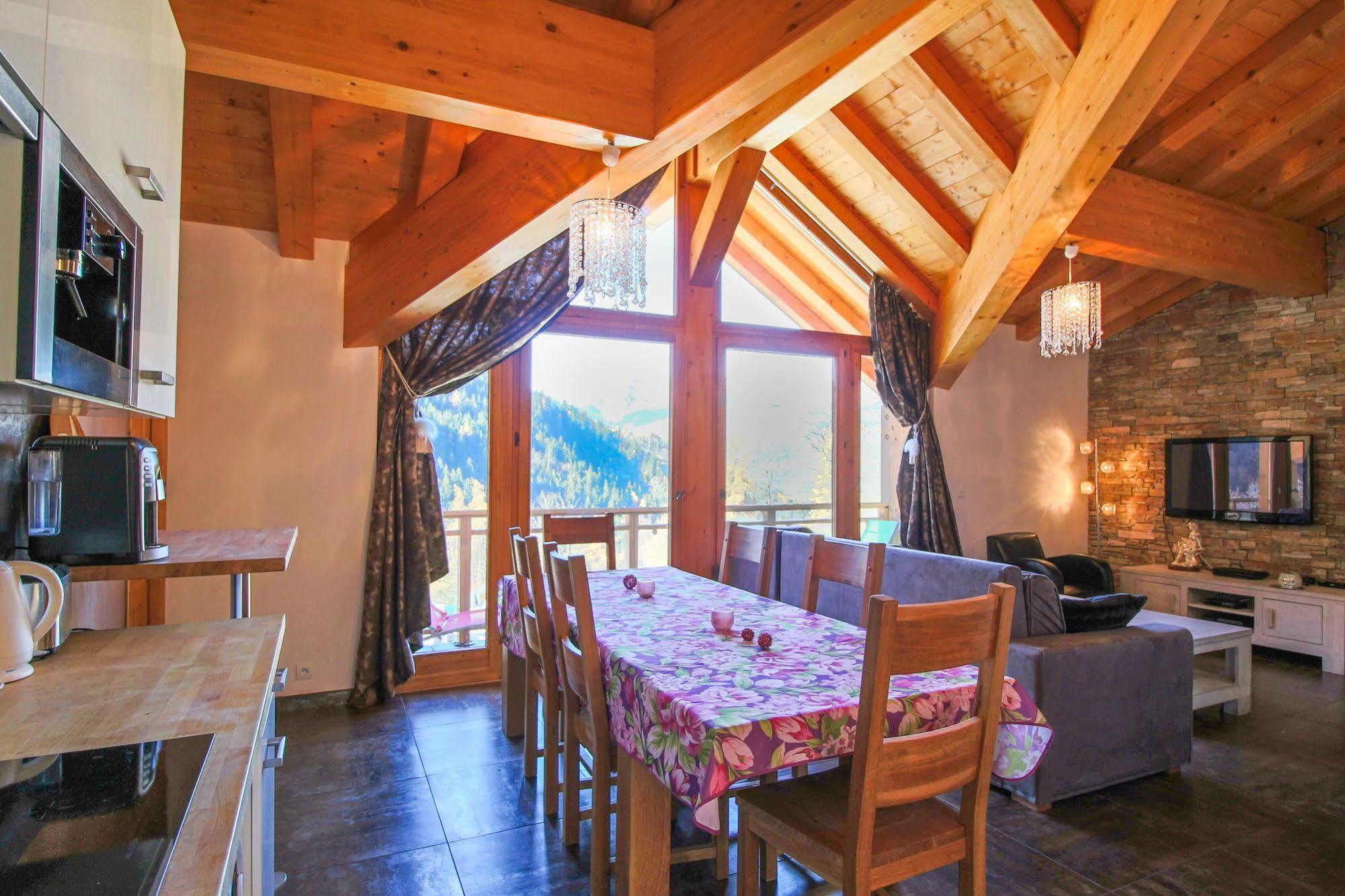 Chalet Des Domaines De La Vanoise Apart otel Peisey-Nancroix Dış mekan fotoğraf